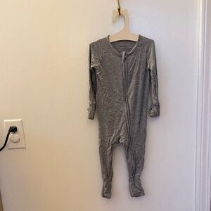 little sleepies Gray Kids One Piece